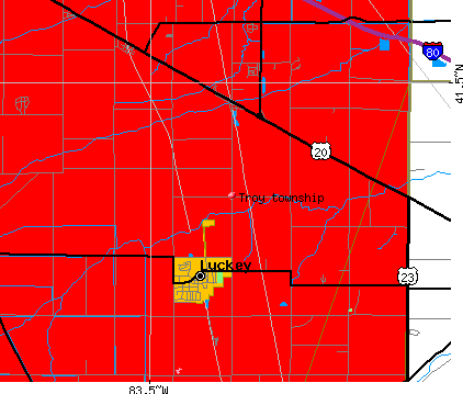 Troy township, Wood County, Ohio (OH) Detailed Profile