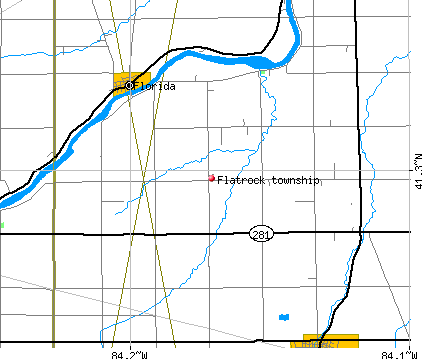 Flatrock township, OH map