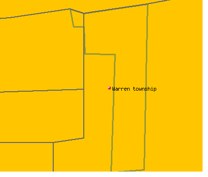 Warren township, OH map