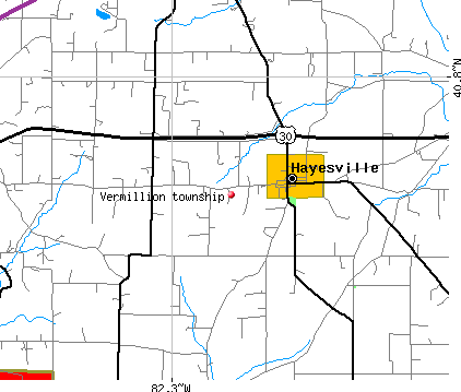 Vermillion township, OH map