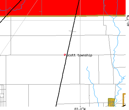 Scott township, OH map
