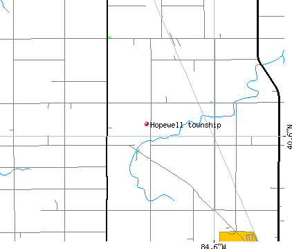 Hopewell township, OH map