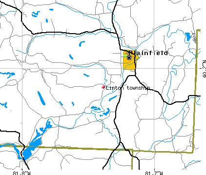 Linton township, OH map