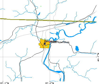 Cass township, OH map
