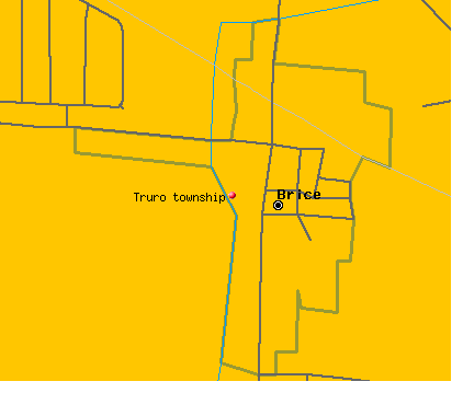 Truro township, OH map