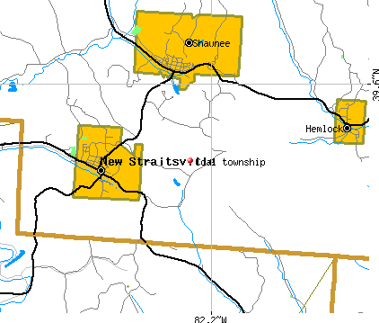 Coal township, OH map