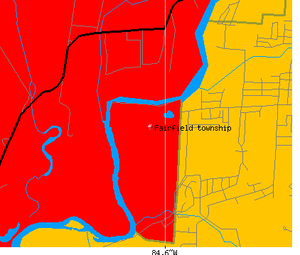 Fairfield township, OH map