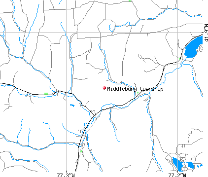 Middlebury township, PA map
