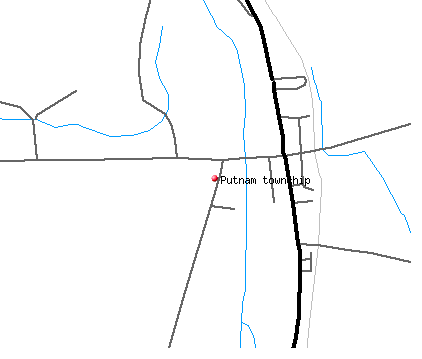 Putnam township, PA map
