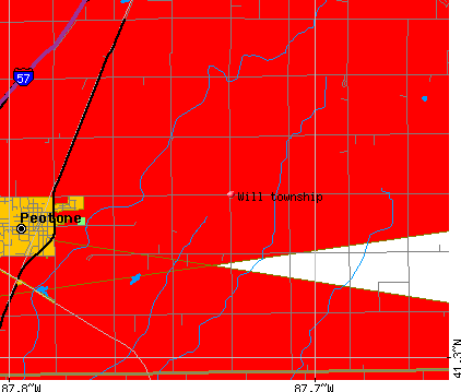 Will township, IL map