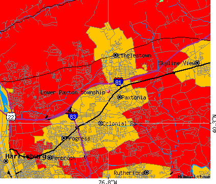 lower paxton township zoning map