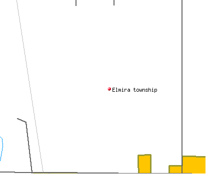 Elmira township, SD map