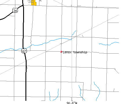 Lenox township, IL map