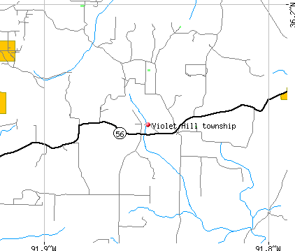 Violet Hill township, Izard County, Arkansas (AR) Detailed Profile