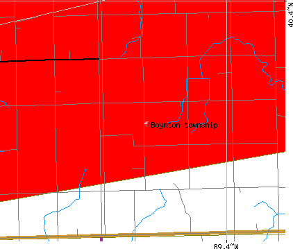 Boynton township, IL map