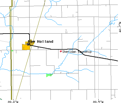 Sheridan township, IL map