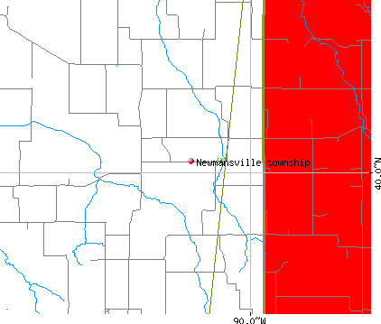 Newmansville township, IL map