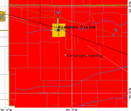 Cartwright township, IL map