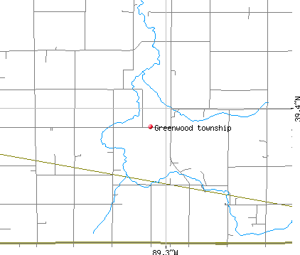 Greenwood township, IL map