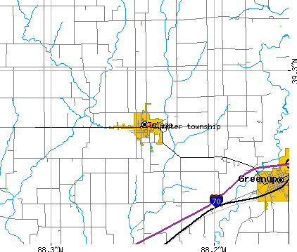 Sumpter township, IL map
