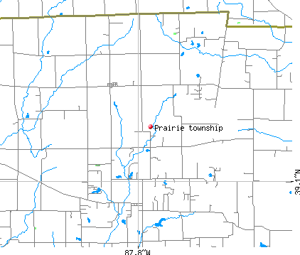 Prairie township, IL map