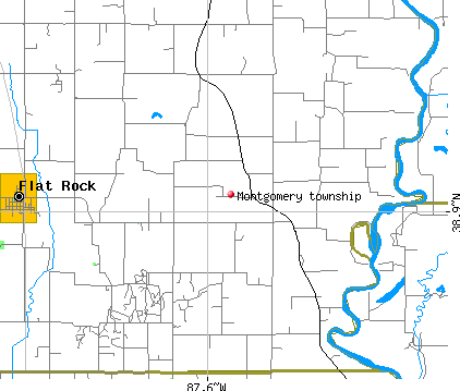 Montgomery township, IL map