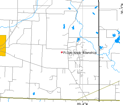 Pilot Knob township, IL map
