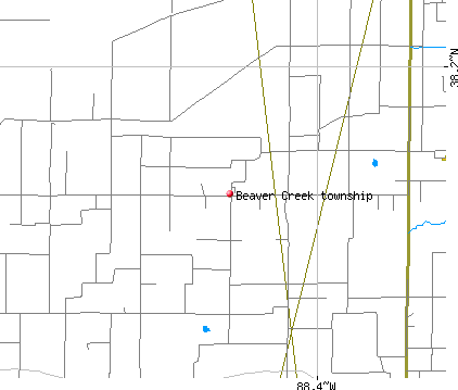 Beaver Creek township, IL map