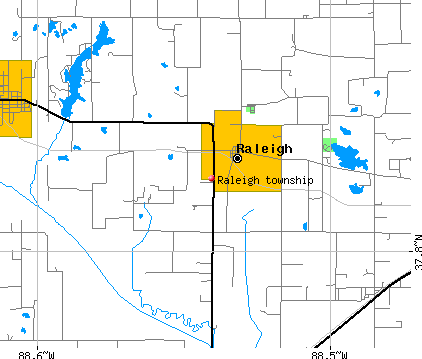 Raleigh township, IL map
