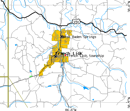 French Lick Township Orange County Indiana IN Detailed Profile   Tnm3858 