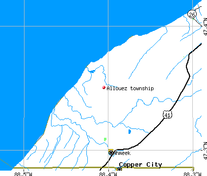 Allouez township, Keweenaw County, Michigan (MI) Detailed Profile