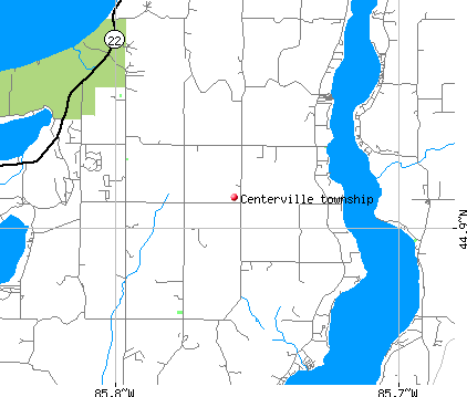 Centerville township, MI map