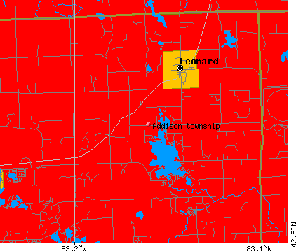 Addison township, Oakland County, Michigan (MI) Detailed Profile