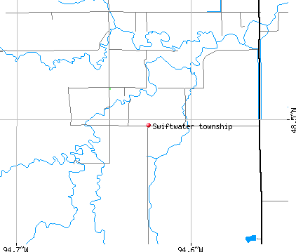 Swiftwater township, MN map