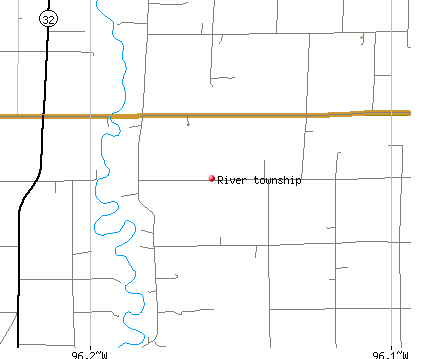 River township, MN map