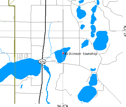 Wilkinson township, MN map
