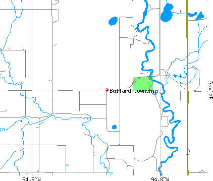 Bullard township, MN map