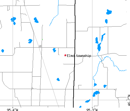 Elmo township, MN map