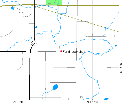 Ford township, MN map