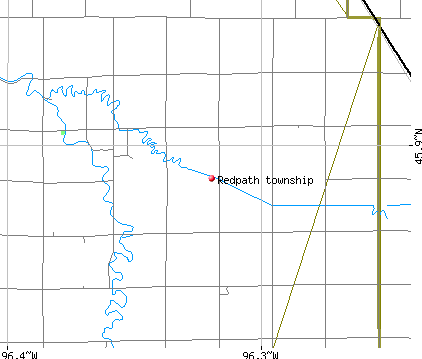 Redpath township, MN map