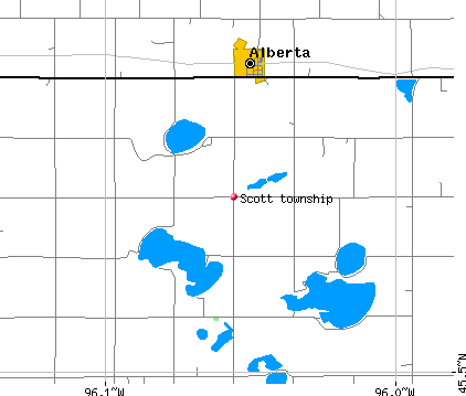Scott township, MN map