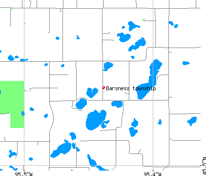 Barsness township, MN map