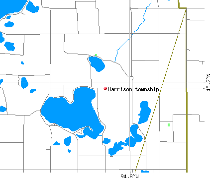 Harrison township, MN map