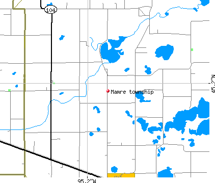Mamre township, MN map