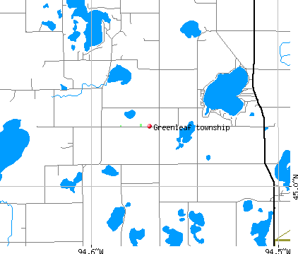 Greenleaf township, MN map