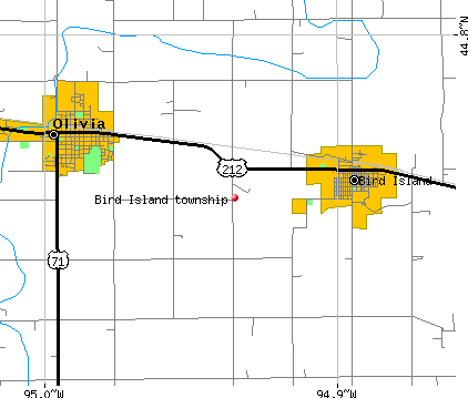 Bird Island township, MN map