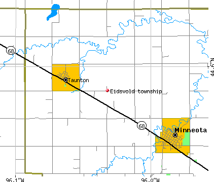 Eidsvold township, MN map