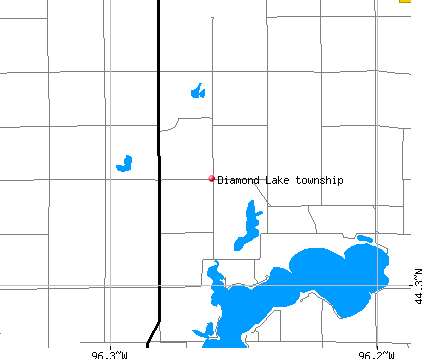 Diamond Lake township, MN map