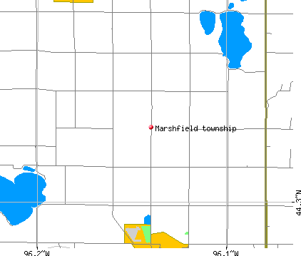 Marshfield township, MN map