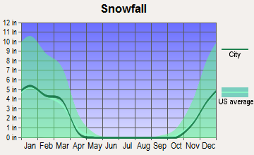 St. Louis, Missouri snowfall